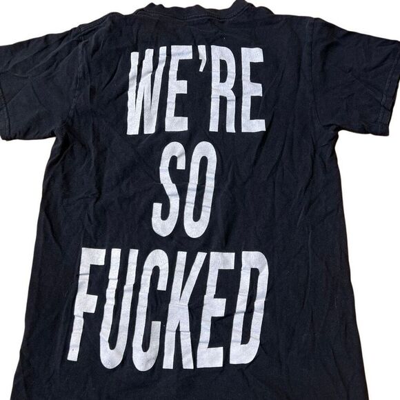 Y2K Metallica We’re So Fu**ed Shirt Small - Picture 3 of 4